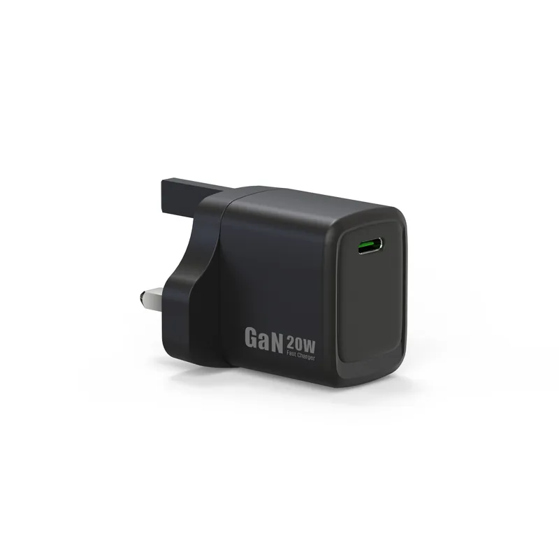 20–200W Minimalist GaN Wall Charger Series, UK Plug