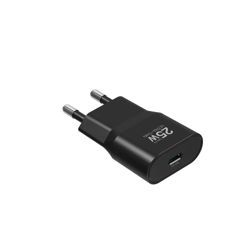 25W Ultra-Slim GaN USB-C Charger, EU Plug