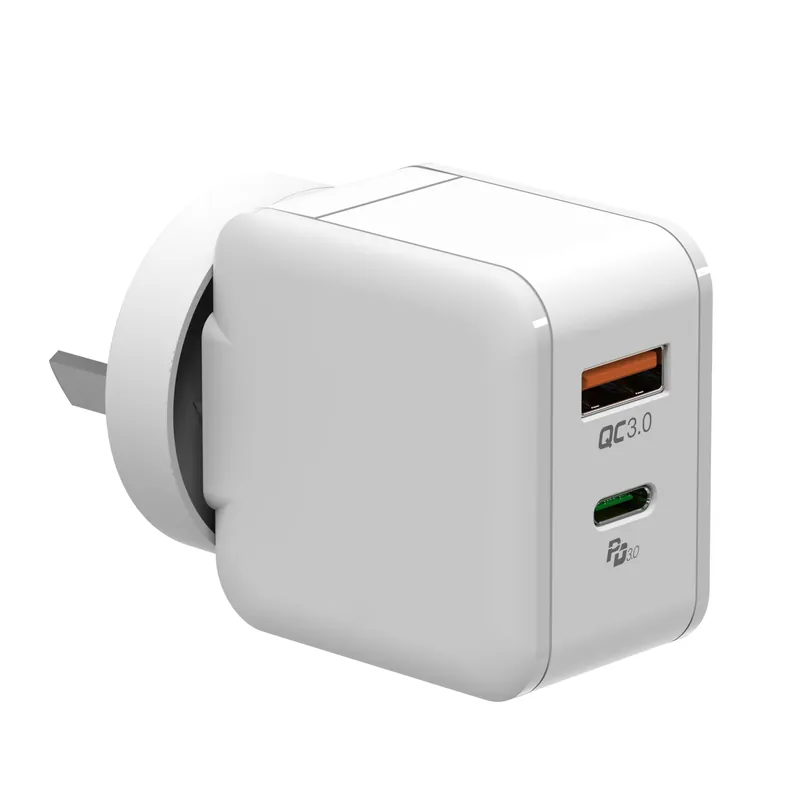 35W GaN Charger, USB-C + USB-A