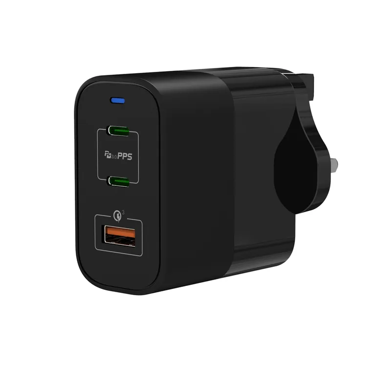 65W GaN PD 3.0 Charger, USB-C + USB-A
