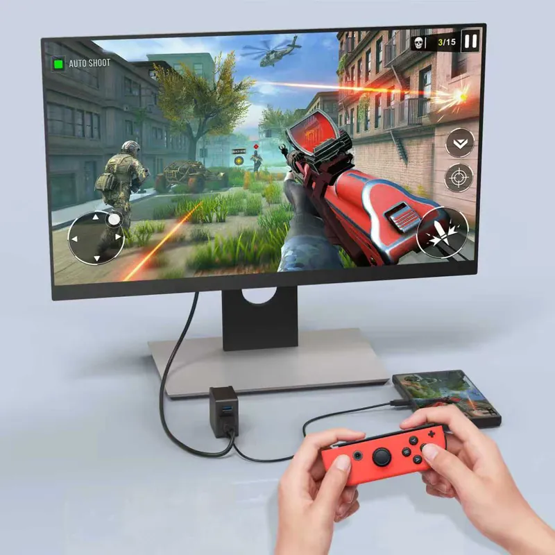 65W Portable Charging Dock with 4K 60Hz HDMI Output