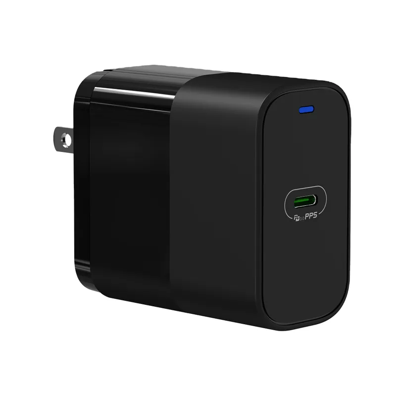 65W Single USB-C GaN Charger with Folding Plug