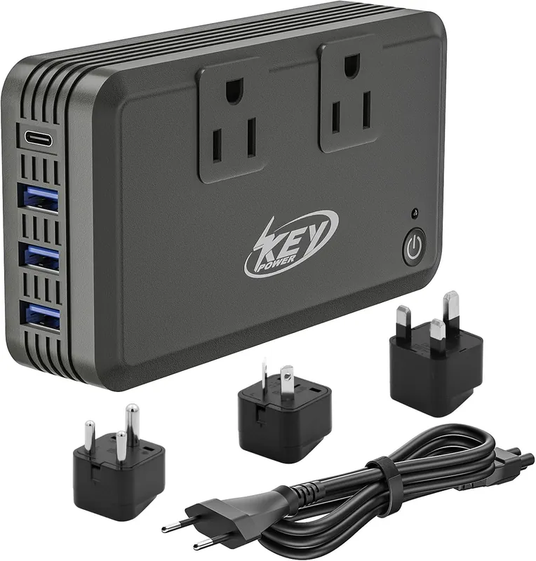 230W Voltage Converter for Low-Wattage Styling Tools